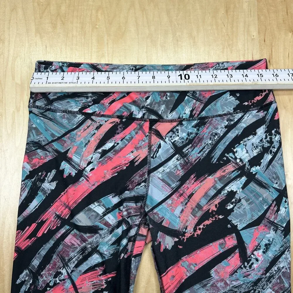 Fabletics Women’s Large Abstract Print Athletic Leggings Yoga Gym Running Pants - Picture 5 of 9